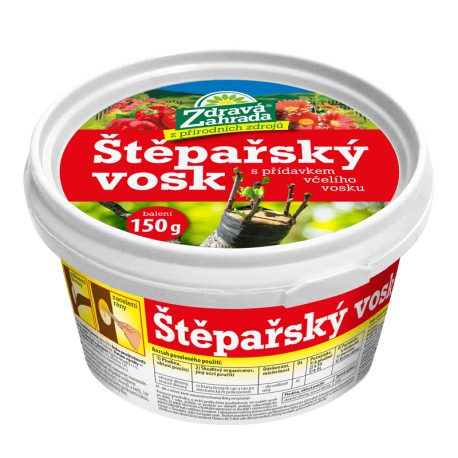 ZDRAVÁ ZÁHRADA Štepársky vosk 150g