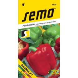 SEMO Paprika ročná SASKIA F1 2532 15s