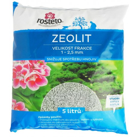 ROSTETO Zeolit 1-2,5mm 5l