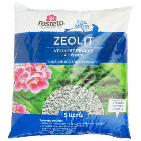 ROSTETO Zeolit 4-8mm 5l