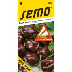 SEMO Paprika ročná HABANERO CHOCOLATE 2555 15s