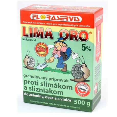 LIMA ORO 5% proti slimákom 500g