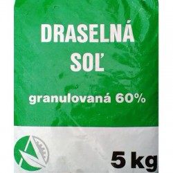 Draselná soľ granulovaná 5kg