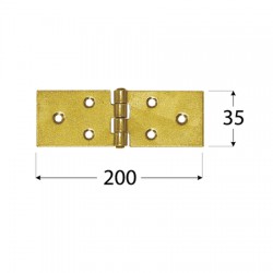 Z 200/35 Záves stavebný 200x35x1,5mm