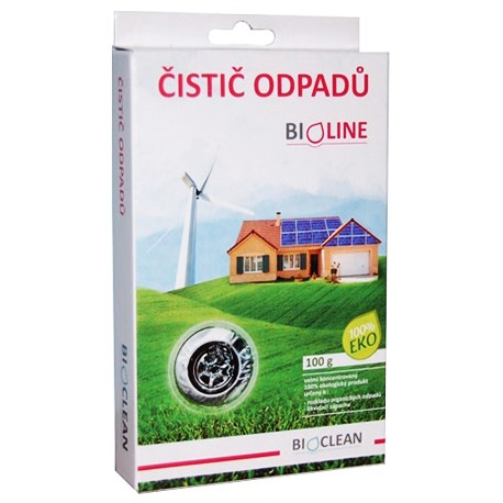 BIOLINE Čistič odpadov 100g