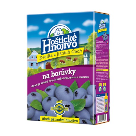 Hoštické hnojivo na čučoriedky granulové 1kg