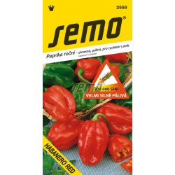 SEMO Paprika pálivá HABANERO RED 2559 15 sem