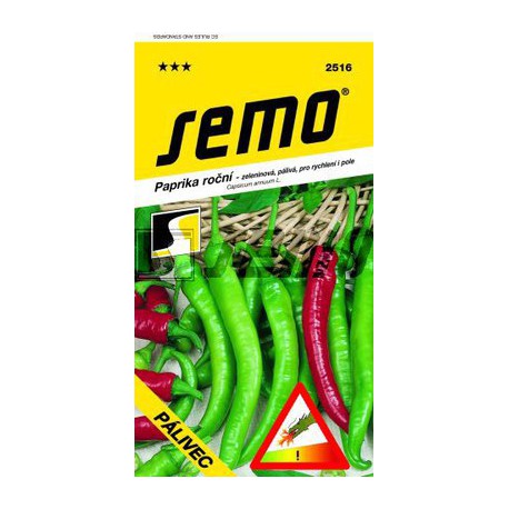 SEMO Paprika ročná pálivá PÁLIVEC 2516 0,6g