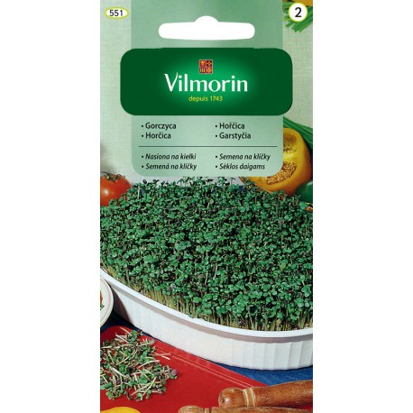 VILMORIN Horčica na klíčky 551 20g