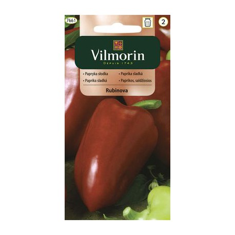 VILMORIN Paprika RUBINOVA sladká 7661/500mg