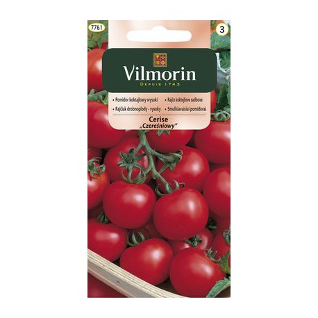 VILMORIN Rajčiak kolíkový CERISE cherry 7761 1g