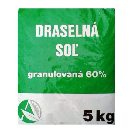 Draselná soľ granulovaná 5kg