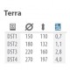 DST3 Terra kvetináč na stenu 22cm