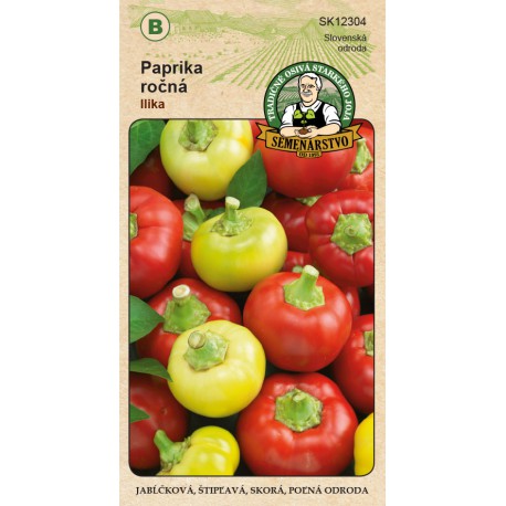 TRADIČNÉ OSIVÁ Paprika ročná ILIKA 0,7g