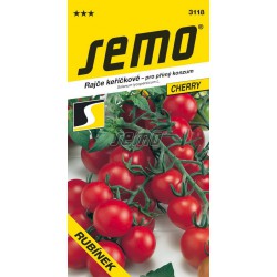 SEMO Rajčiak kríčkový cherry RUBÍNEK 3118 0,6g