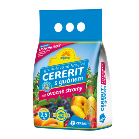 FORESTINA Cererit s guánom na ovocné stromy 2,5kg