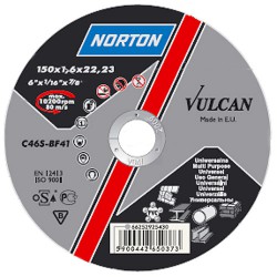 NORTON Vulcan rezný kotúč 125x1,6x22,23mm