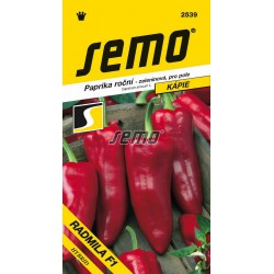 SEMO Paprika ročná RADMILA F1 kápia 2539 15s